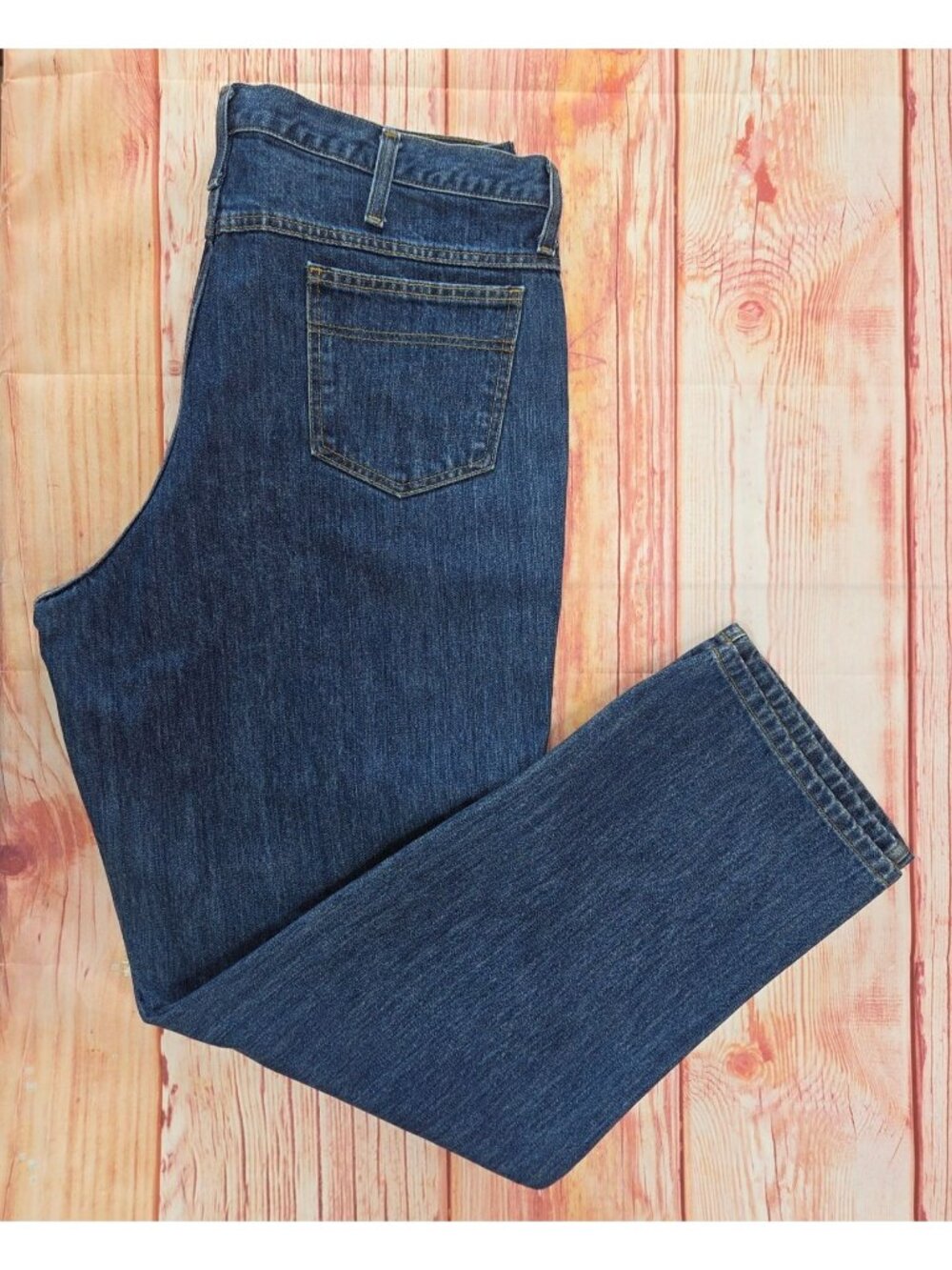 Cinch Mens Relaxed Fit Blue Jeans 40x34 100% Cotton Straight Leg